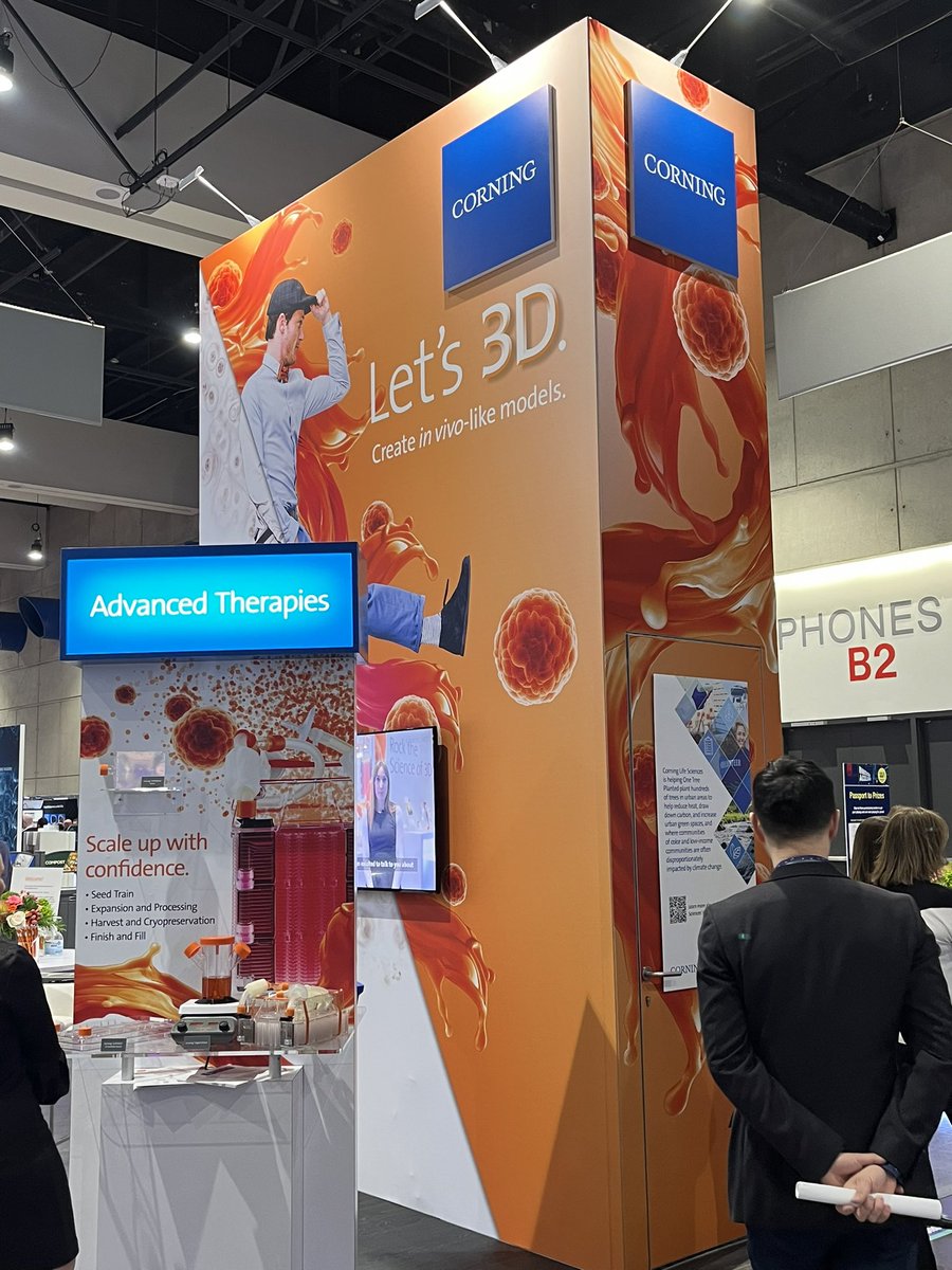 SLAS_Org's tweet image. Thanks to @Corning for sponsoring this evening’s Opening Reception! #slas2023