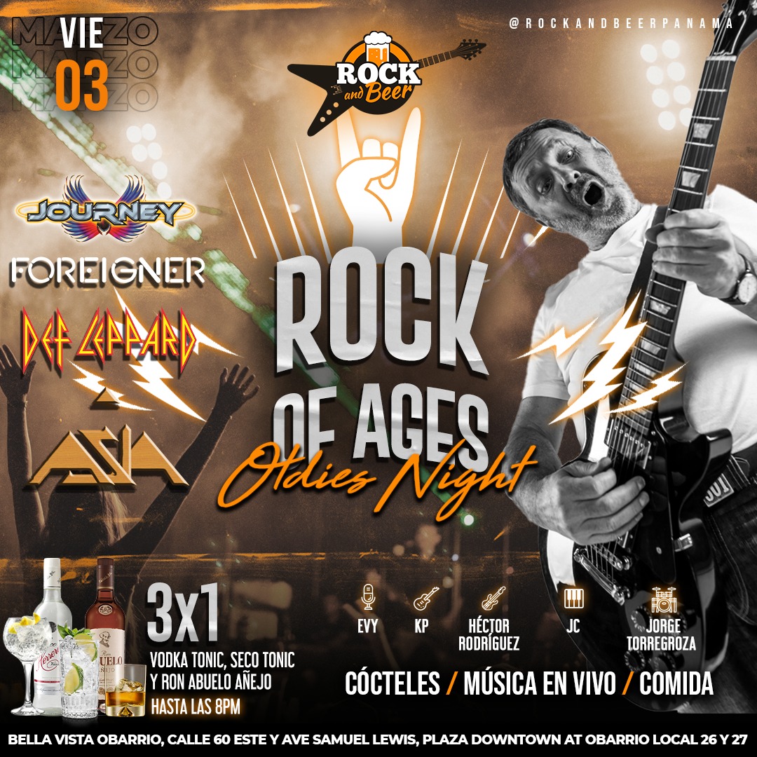 KervyPolo's tweet photo. Este viernes en @rockandbeerpan @RTPanama507 https://t.co/by5eBR0y6X