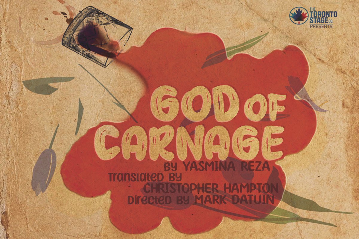 TorontoStageCo's tweet photo. Tickets are now on sale for our new production of the Tony and Olivier award winning play GOD OF CARNAGE.  Get Tickets now at https://t.co/OYA6DLjkUJ. https://t.co/h41jEHfpq9