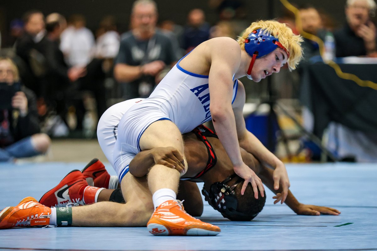 ChuckChaneyBCTG's tweet photo. “He pinned me in Banana Splits when we were like 8 years old, but I beat him this year," @adammaki05 said about Nakaylen Shabazz.

Maki completes a 51-1 season, the 4th best in Kansas history, regardless of class or weight.

STORY: https://t.co/ZyjnQy6S8l #KSPREPS https://t.co/Gd5Cwqegrv