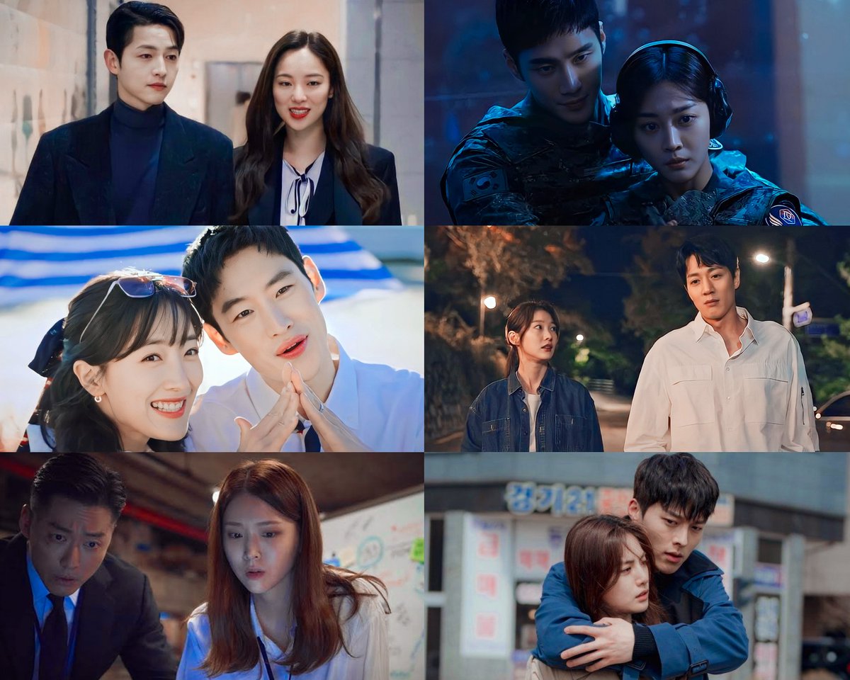"casais" de doramas de ação que são tipo: "se você encostar nela, eu te mato" 🗣