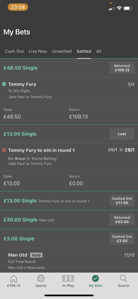 never in doubt