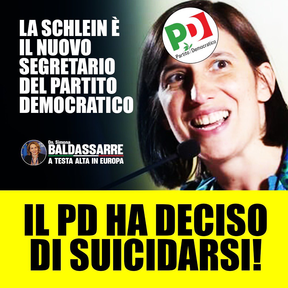 Con la #Schlein segretario del PD, prepariamoci a governare per i prossimi 10 anni!

#primariepd2023