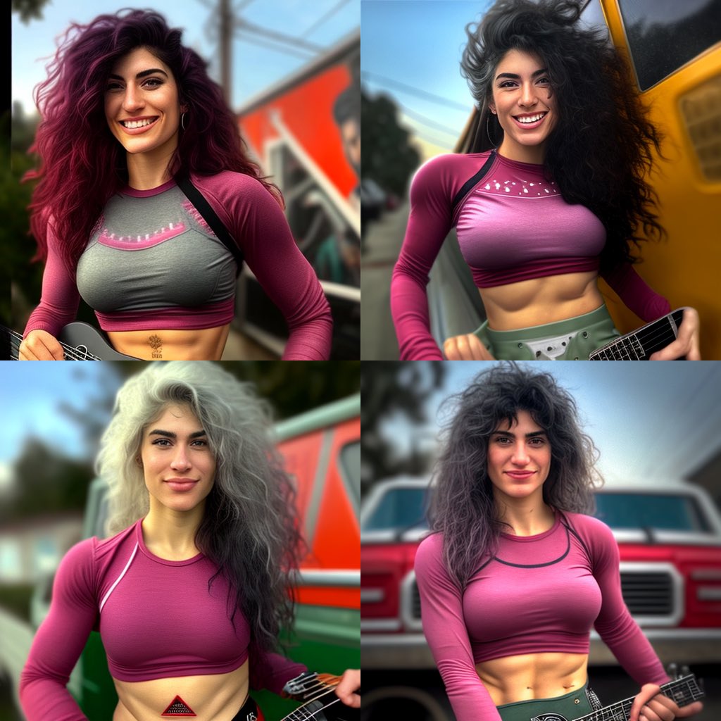 roxanasuperhero's tweet photo. Just some #AIart #AIArtwork of Roxana 🎸⚡️ #aiart #aiartwork #passionproject #comicbooks #comicbook #superhero #guitar #musician #music #guitarist #strongwomen #art #cartooncharacter #femalesuperhero #swole #rockstar #roxanarockstar #roxanarockstarfromthestars ##marvel #dccomics https://t.co/jxkXbLDTfn