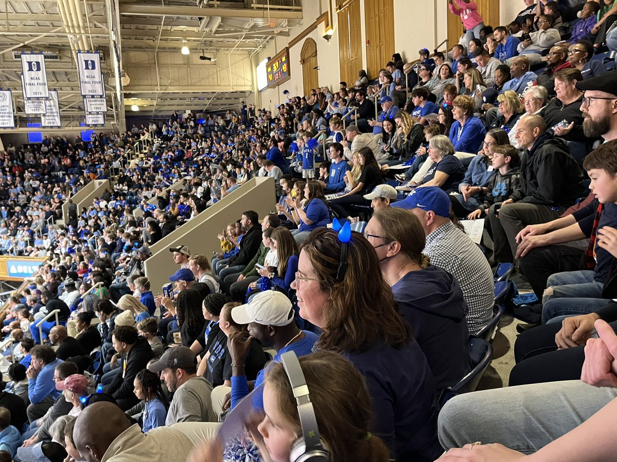 DukeTrinity's tweet photo. Trinity staff and faculty had a wonderful time cheering on @DukeWBB today vs. UNC - even if the final score wasn’t what we’d hoped it would be. 🏀 https://t.co/IlY6cmdNBC