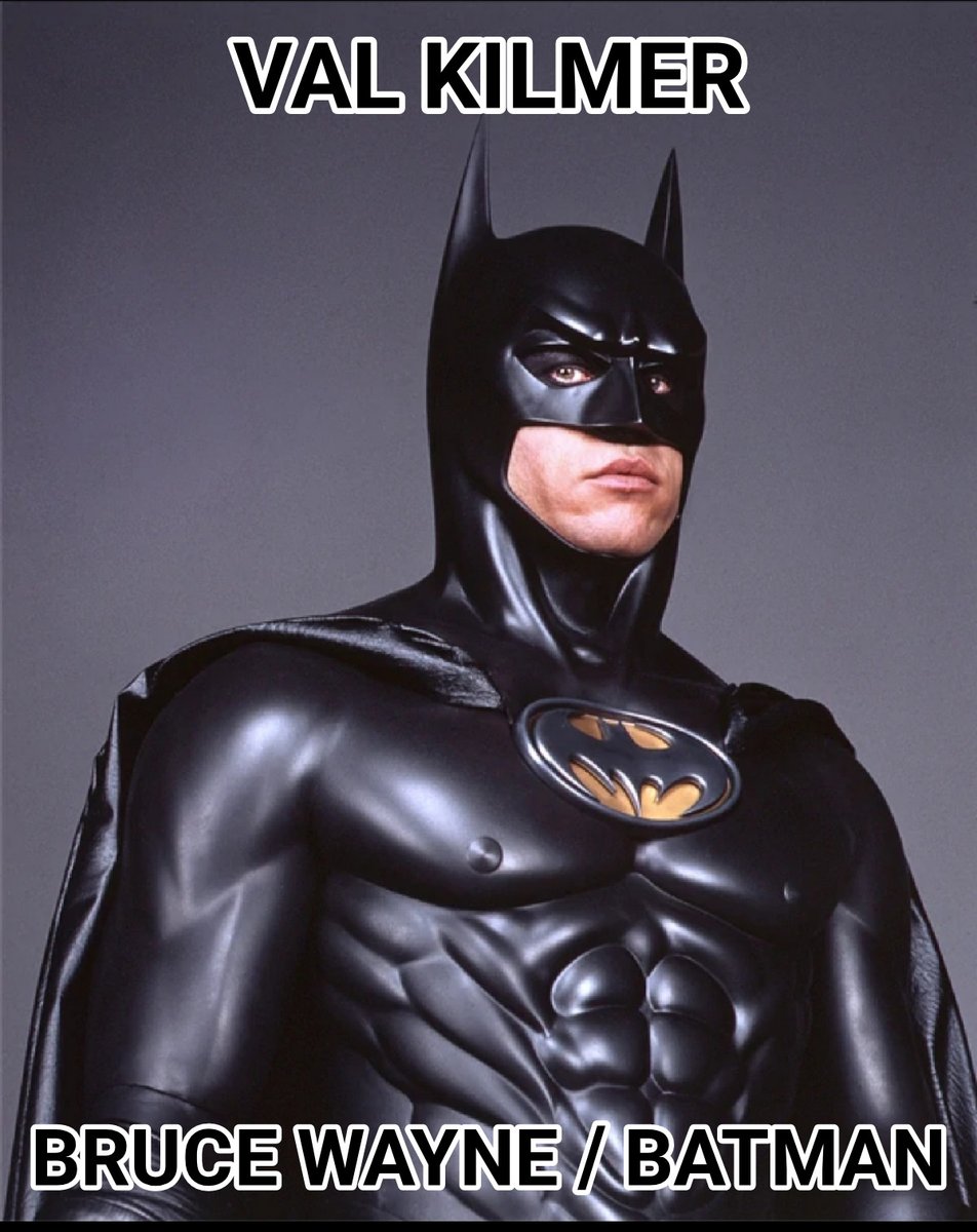 My ICON and Hero!!! I HOPE THERE IS A CAMEO OF VAL KILMER IN THE FLASH MOVIE!!! HE IS A GREAT BRUCE WAYNE AND GREAT BATMAN!!! <a href="/valkilmer/">Val Kilmer</a> <a href="/KampKilmer/">Kamp Kilmer</a> <a href="/LaurenceFuller/">Laurence Fuller</a>