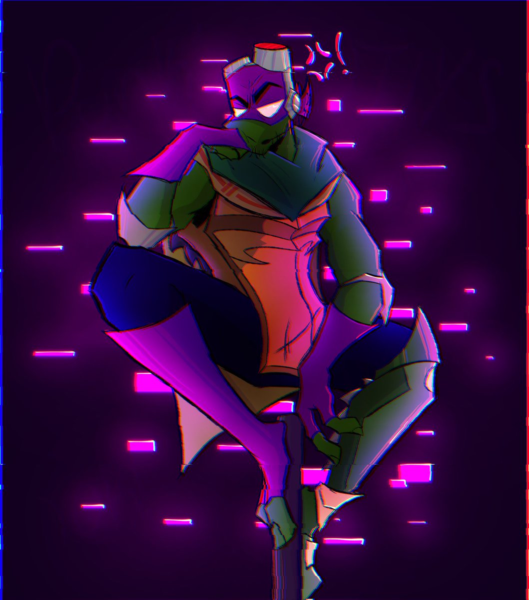 hawki_doodles's tweet photo. REDREW THIS. didn't come out as good as I would have hoped!!! It's for punkkryptics TikTok dtiys! :>
#futuretello #donatello #donnie #art #badfuture #rottmnt https://t.co/Ejv8Fh8kCT