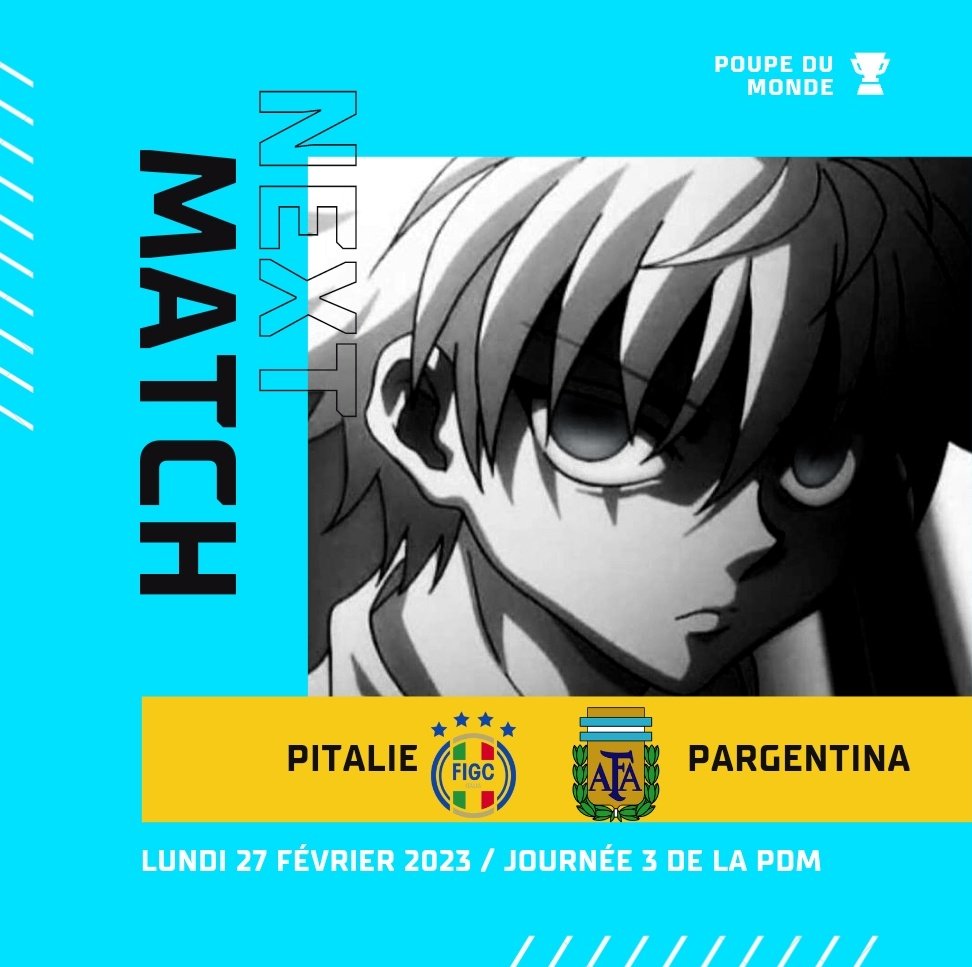 OFFICIAL ! 🚨

Notre latéral droit <a href="/tondreauesteban/">🦅</a> affronte la sélection italienne lors de la 2ème journée de la Poupe du Monde ! 🌎

Nous lui souhaitons une bonne chance à la sélection et à Esteban