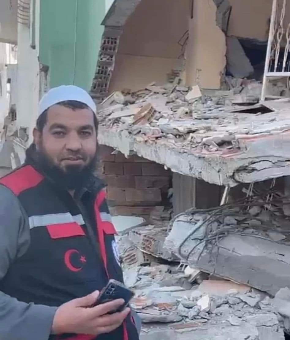 Two weeks ago, he was helping with the rescue efforts in Turkey. Today 37 year-old Sameh Al-Aqtash was killed by Israeli settlers near his hometown in the Nablus area.