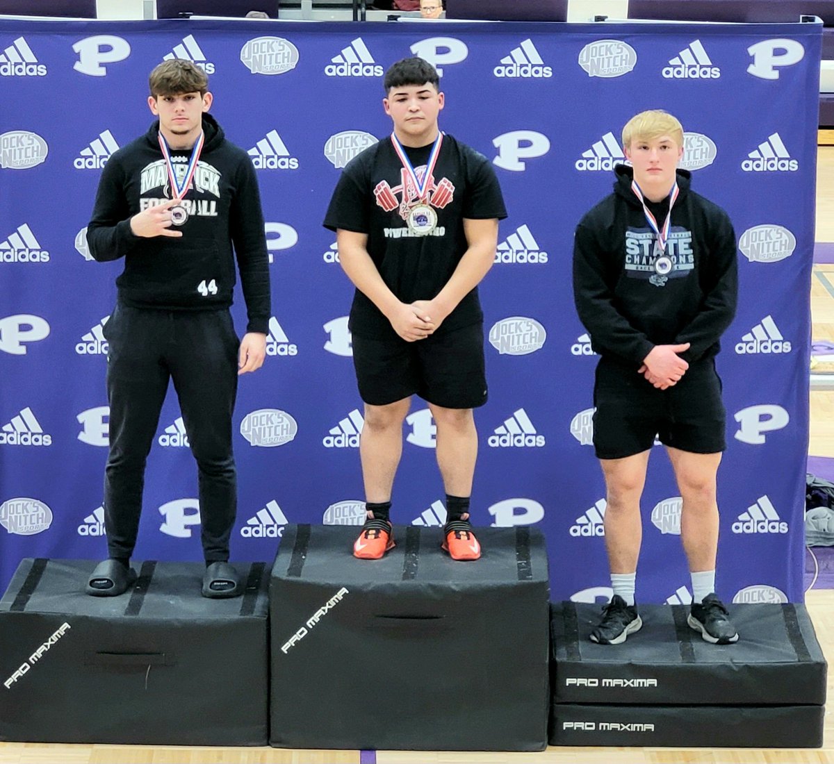 The 2023 Powerlifting season comes to a close. Congratulations to our State medalist!! #MaverickStrong

Leo James
2023 5A 140#
🥇State Champion

Conner Neill
2023 5A 220#
🥈State Runner-Up