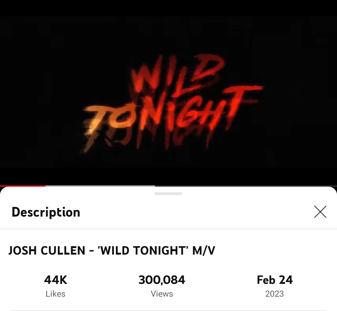 Ihawan_Global's tweet photo. 300k views 🔓! Keep streaming, and let's achieve our goal for this week🔥. Thank you BBQs and A'TIN ❤️. 

#WILDTONIGHT
@JoshCullen_s #JoshCullen https://t.co/Hkdj99b5s0