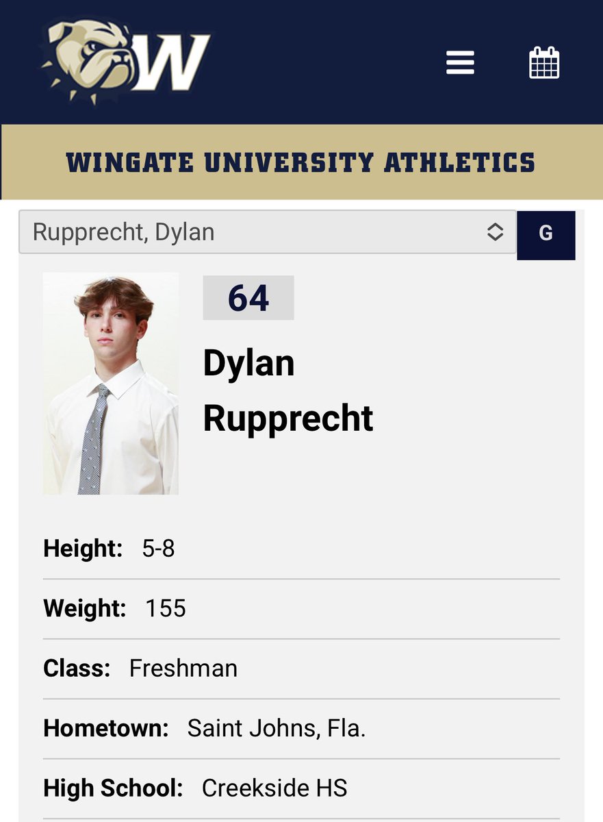 Griffin Gast (Bartram Trail) with 2 goals for Stevenson while Dylan Rupprecht (Creekside) was 12/16, 75% on FO for Wingate this weekend.