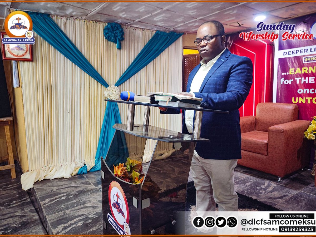 DLCFSAMCOM's tweet photo. "Is your name written in the book of life?"
While we are busy going about life chores.
We shouldn't forget that Jesus is coming very soon.
How prepared are you for his coming?
Will he meet you sleeping when he comes?
Happy Sunday! β€οΈ
#DLconversations
#PastorKumuyiSaid https://t.co/2dCb7ymuIk