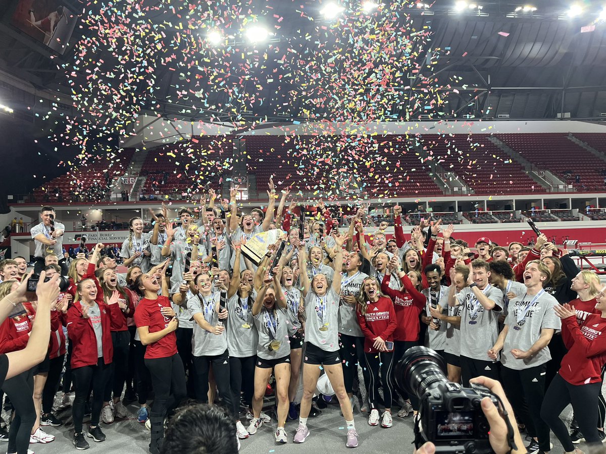 David Herbster (@dmherbster) on Twitter photo 🚨 Congratulations <a href="/SDCoyotesXCTF/">South Dakota Track & Field / Cross Country</a> for capturing @thesummitleague Indoor men’s & women’s track championships today‼️Earned & very much deserved. 🐺 💪 #WeAreSouthDakota #GoYotes 🚨 Congratulations <a href="/SDCoyotesXCTF/">South Dakota Track & Field / Cross Country</a> for capturing @thesummitleague Indoor men’s & women’s track championships today‼️Earned & very much deserved. 🐺 💪 #WeAreSouthDakota #GoYotes