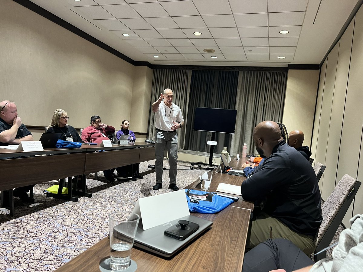 IAVM_Herrera's tweet photo. #AVSS23 Academy for AVSS @andyjabbour leads thought provoking individual discussions with Year 2 venue and security reps.  @IAVMWHQ @DHSgov @Gate_15_Analyst @IAVMRegion6 @IAEE_HQ @ https://t.co/K21pyOR1Sn