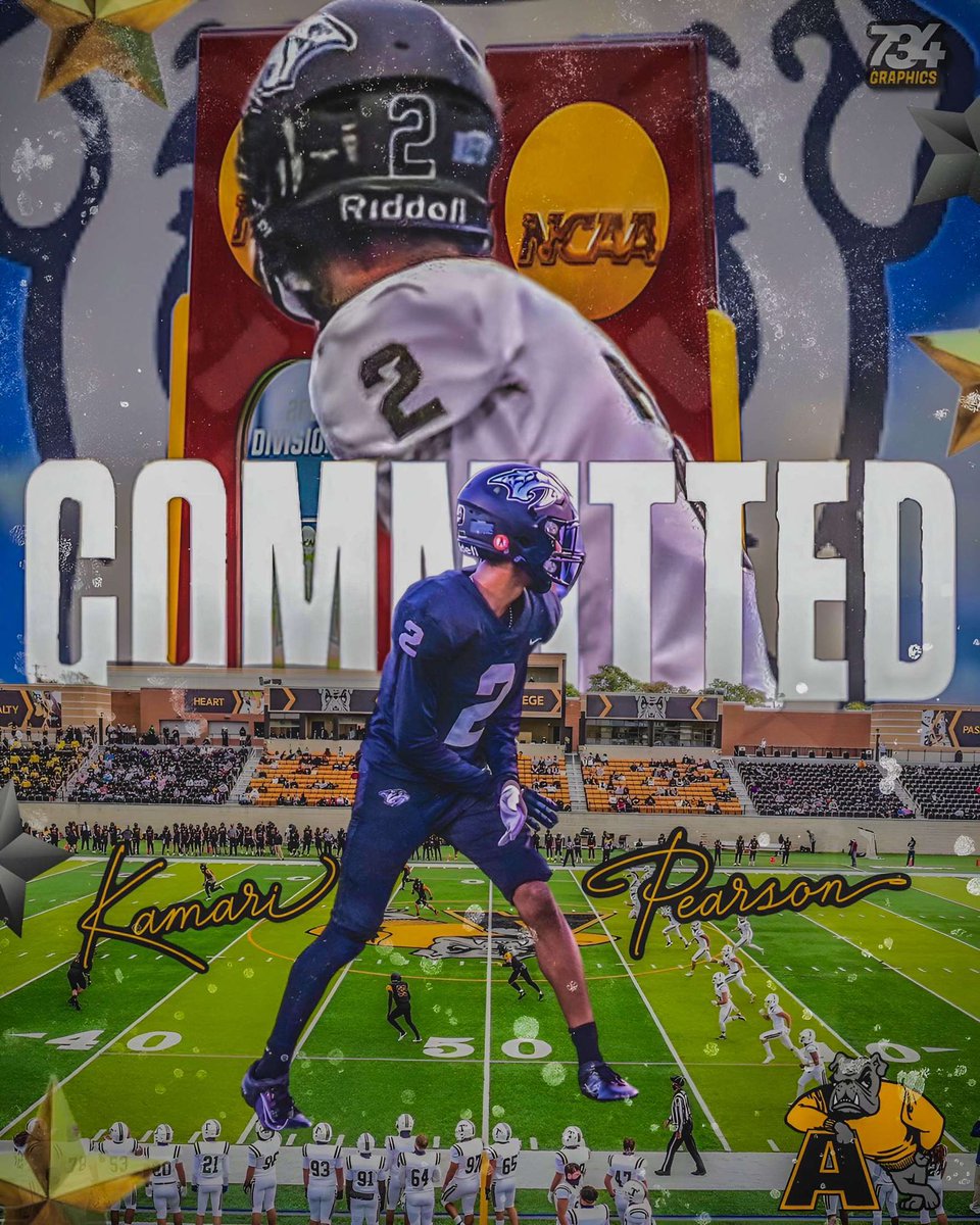 KamariPearson1's tweet photo. Blessed to say i am 100% committed to Adrian College @CoachHank @Gsouldourian @tgqlaw @AdrianCollegeFB https://t.co/VXtcbTfxis