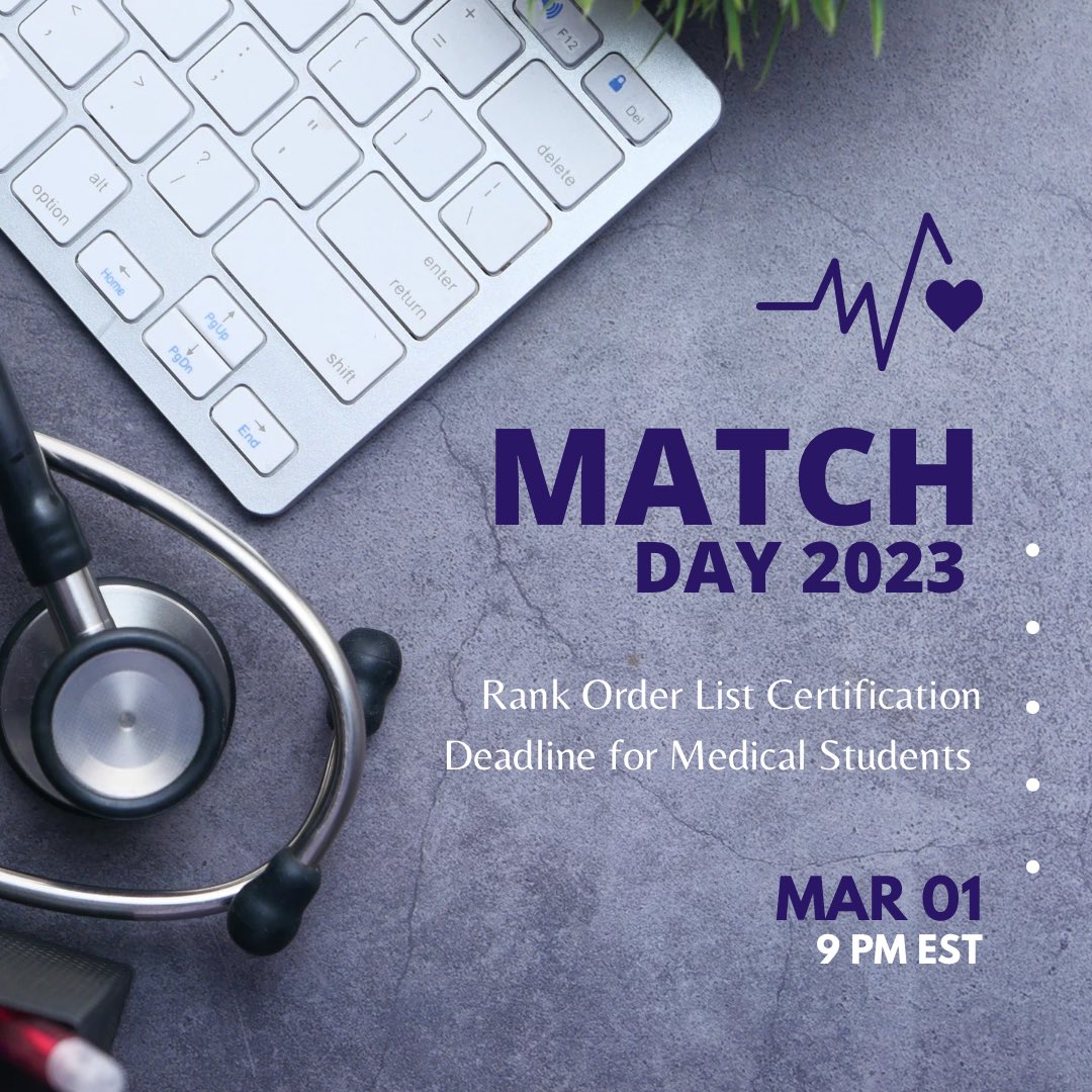 Applicants: Please feel free to reach out to any of our resident representatives for questions as you’re making final touches to your rank list. Trust your gut and take pride in what you’ve accomplished this interview season. Best of luck! #Match2023 #Psychiatry #IU