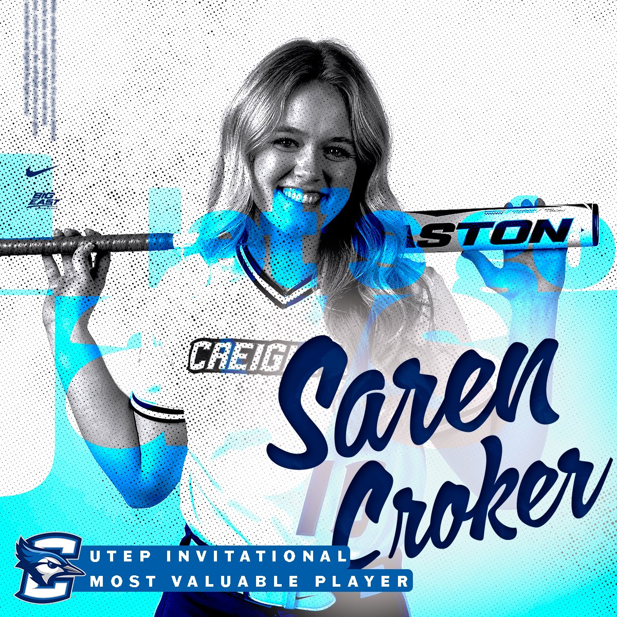 🏆Saren Croker is your UTEP Invitational MOST VALUABLE PLAYER🏆

📰bit.ly/3Y5B8Ii
#GoJays x <a href="/saren_croker/">Saren Croker</a>