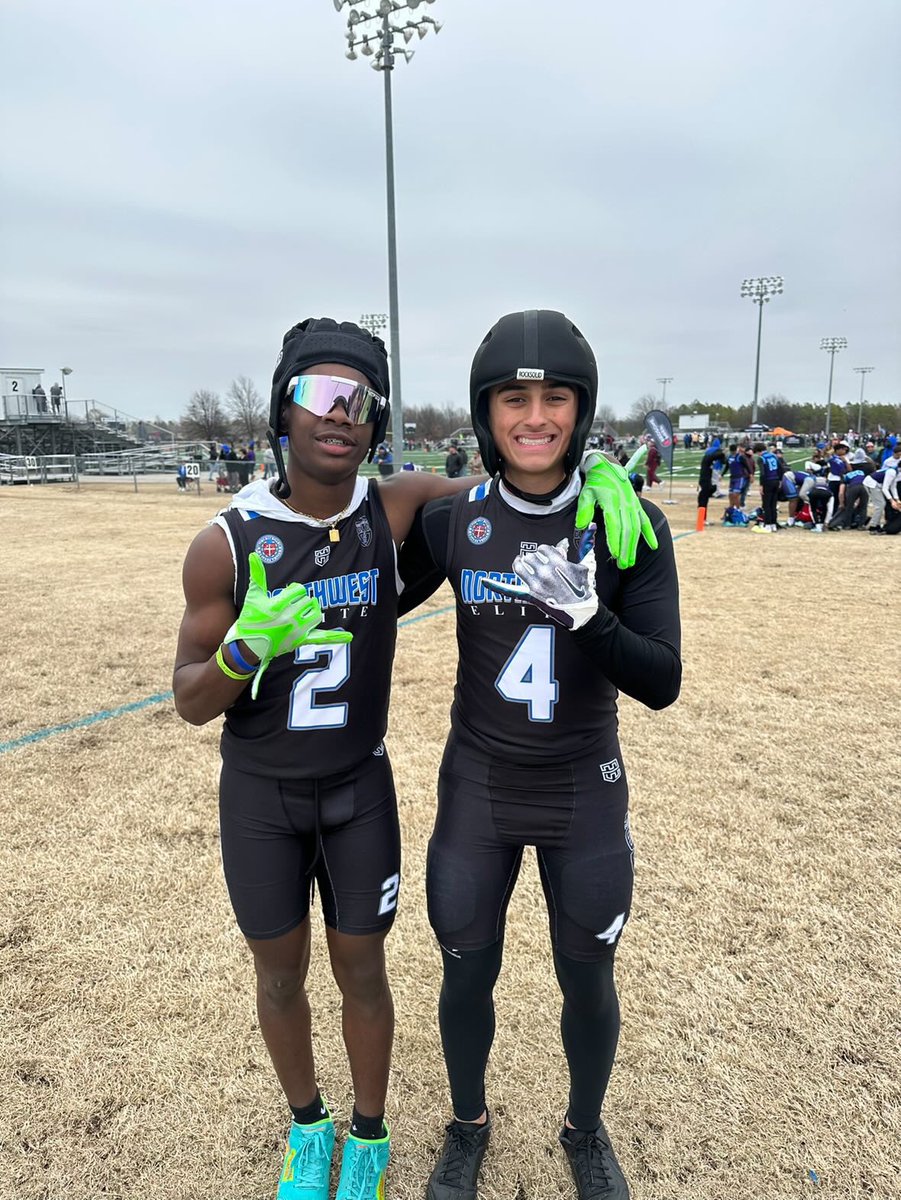 DeuceTheTruth1's tweet photo. Great weekend of football at @PrepRedzoneOK #NWElite https://t.co/MHy5lWMHx2