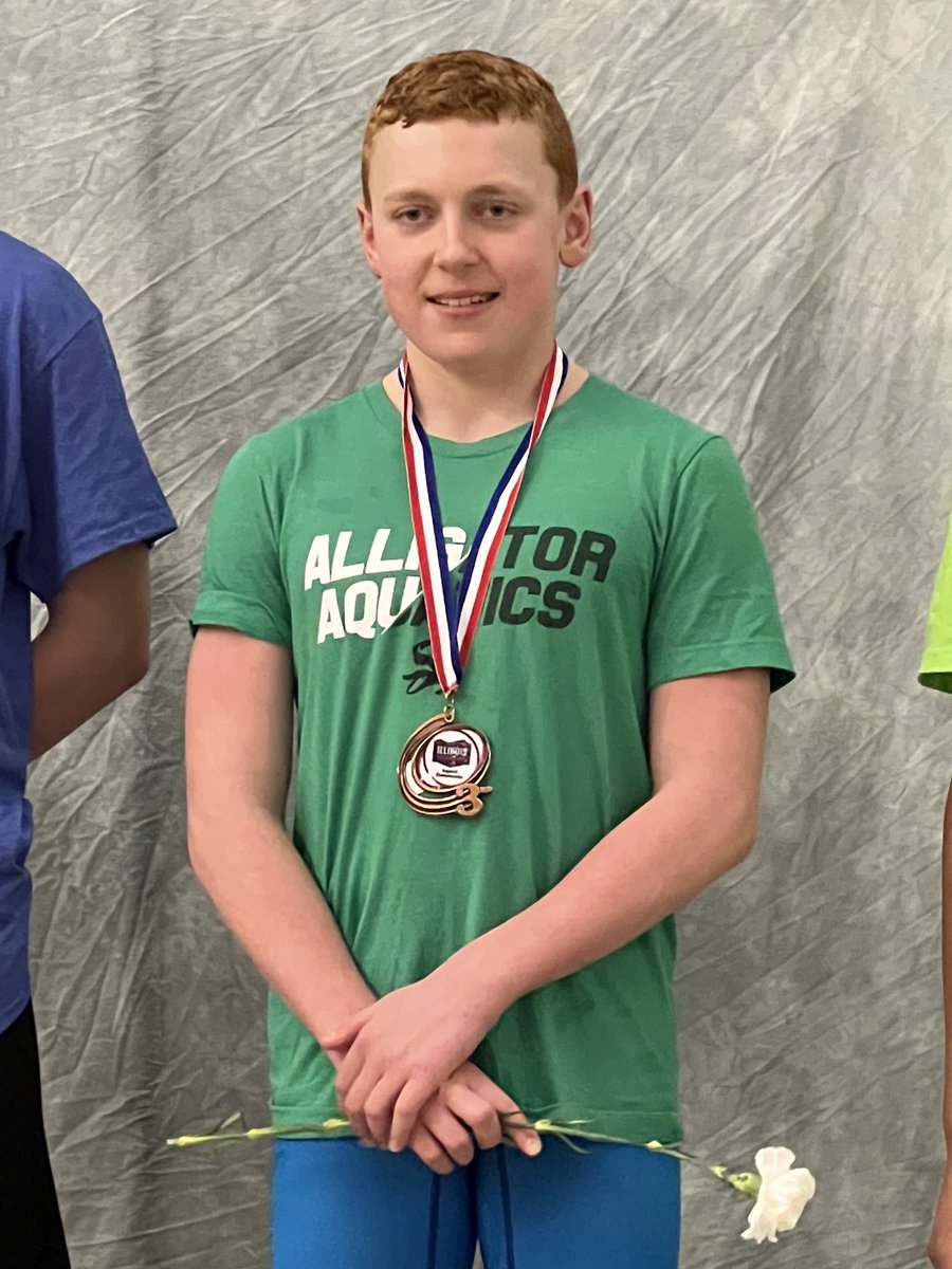 AlligatorSwim's tweet photo. Regionals Day 3 Session 5: 3rd place finish for Kuba in the 14 &amp; under 200 IM! #kubs 🔥🐊 https://t.co/SBPhjcWfbw