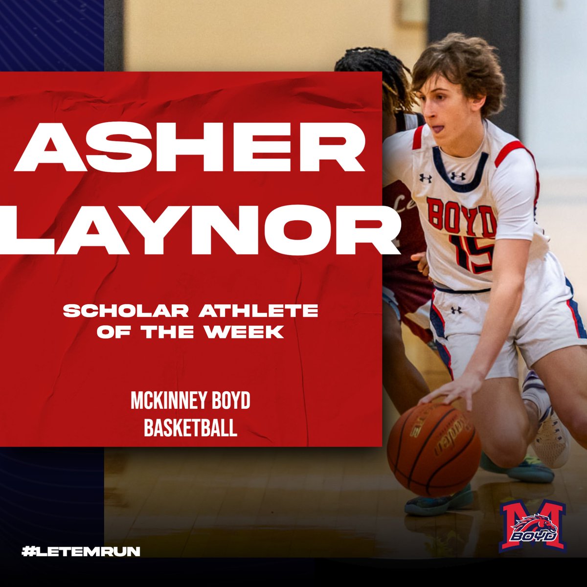 Congrats to student athlete of the week, Asher Laynor. See the link to see a short video about Asher!!

youtu.be/3QyeUn4lso0