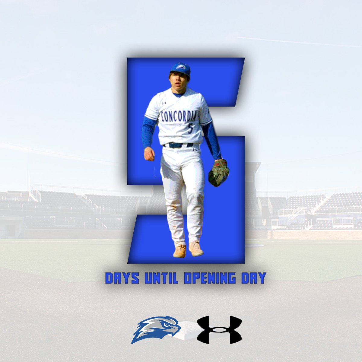 CUW_Baseball's tweet photo. 5️⃣ more days! #cuwbaseball https://t.co/b4SEmPDS33