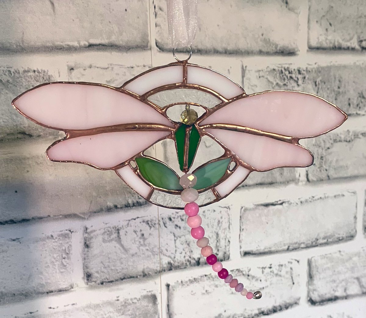 StainInMyGlass's tweet image. #stainedglass #dragonfly