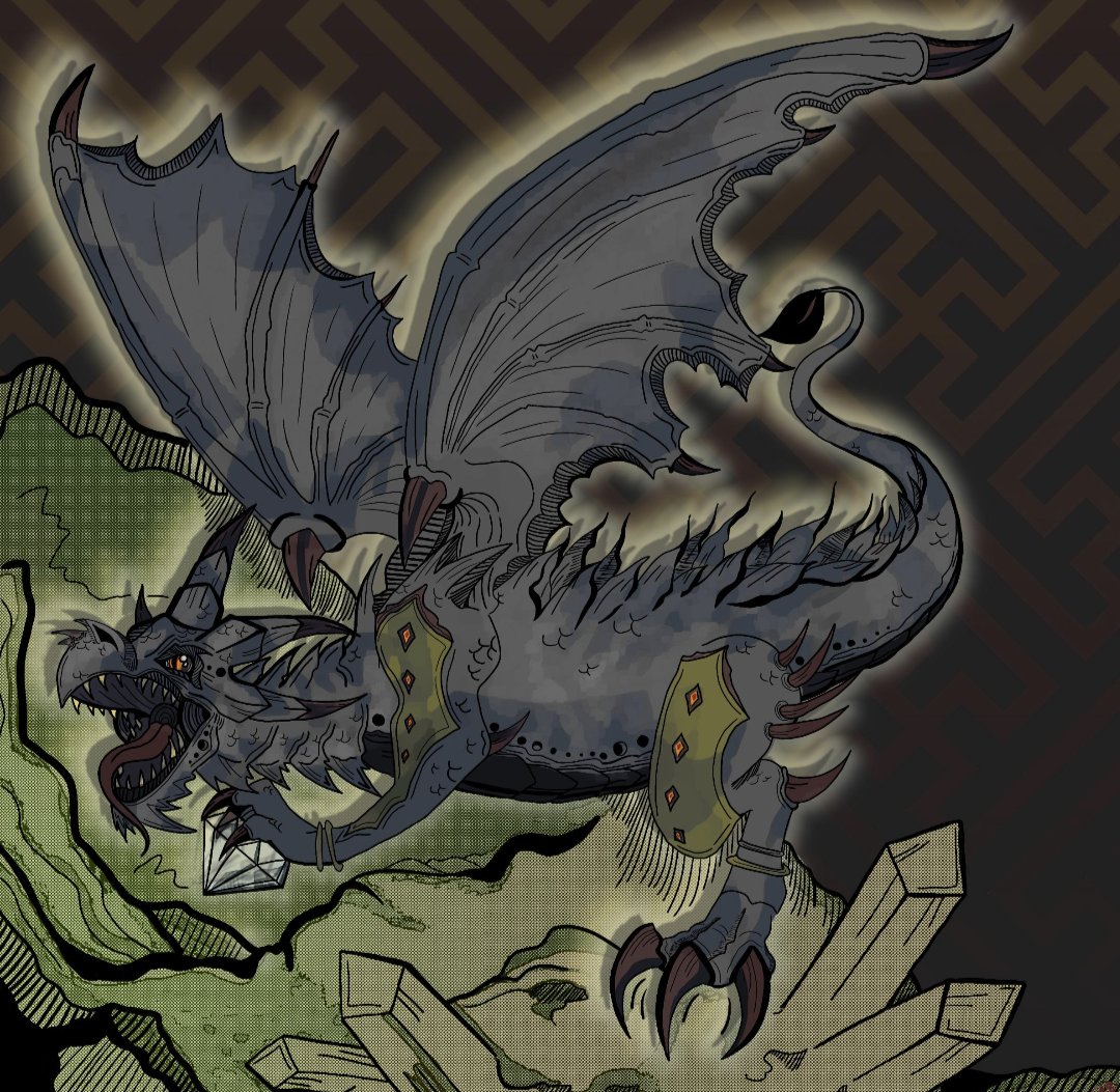 nightsh4d3's tweet photo. @DiamondHDragon @PiProtocol @ShelleyShiller DHD #28 Nightshade dreams of another dragon being added to my wall. 
@audazityNFT @Selene406 @0xHarryJohnson https://t.co/T2BL04xUfX