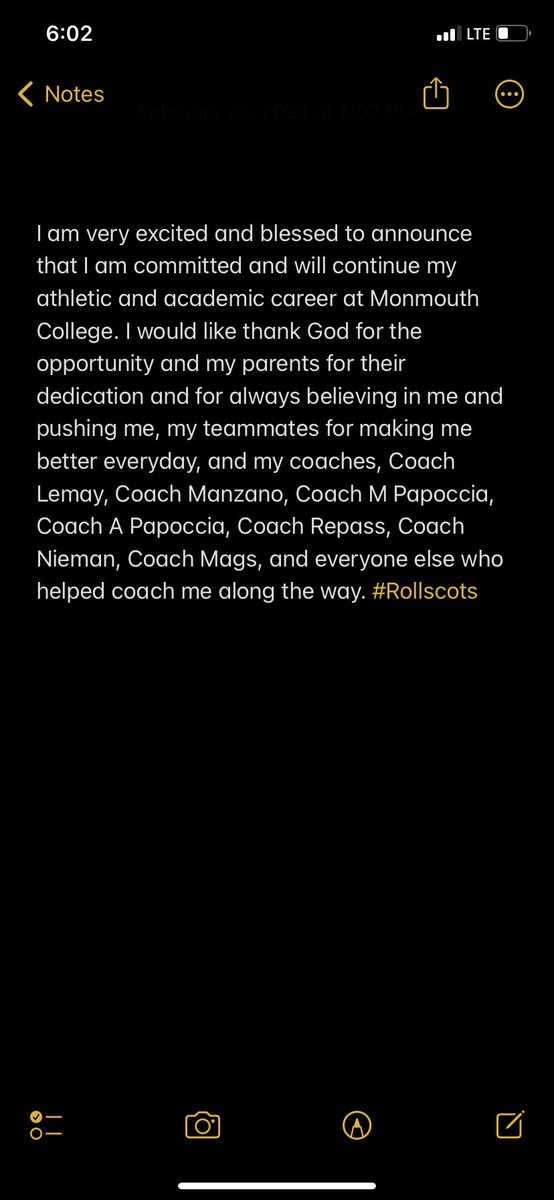 I would like to announce my commitment to Monmouth College to further my academic and athletic career!! #RollScots <a href="/MCBraunyBoy/">Chad Braun</a> <a href="/CoachJHealy/">Coach Jack Healy</a> <a href="/NewmanFootball1/">Newman Football</a> <a href="/mlemay42/">Mike LeMay</a> <a href="/DuganRepass7/">Dugan Repass</a> <a href="/KreczmerWIU/">Brandon Kreczmer</a> <a href="/jrnieman58/">Jim Nieman</a> <a href="/APapoccia/">Andrew Papoccia</a> <a href="/RollScotsFB/">Monmouth College Football</a>