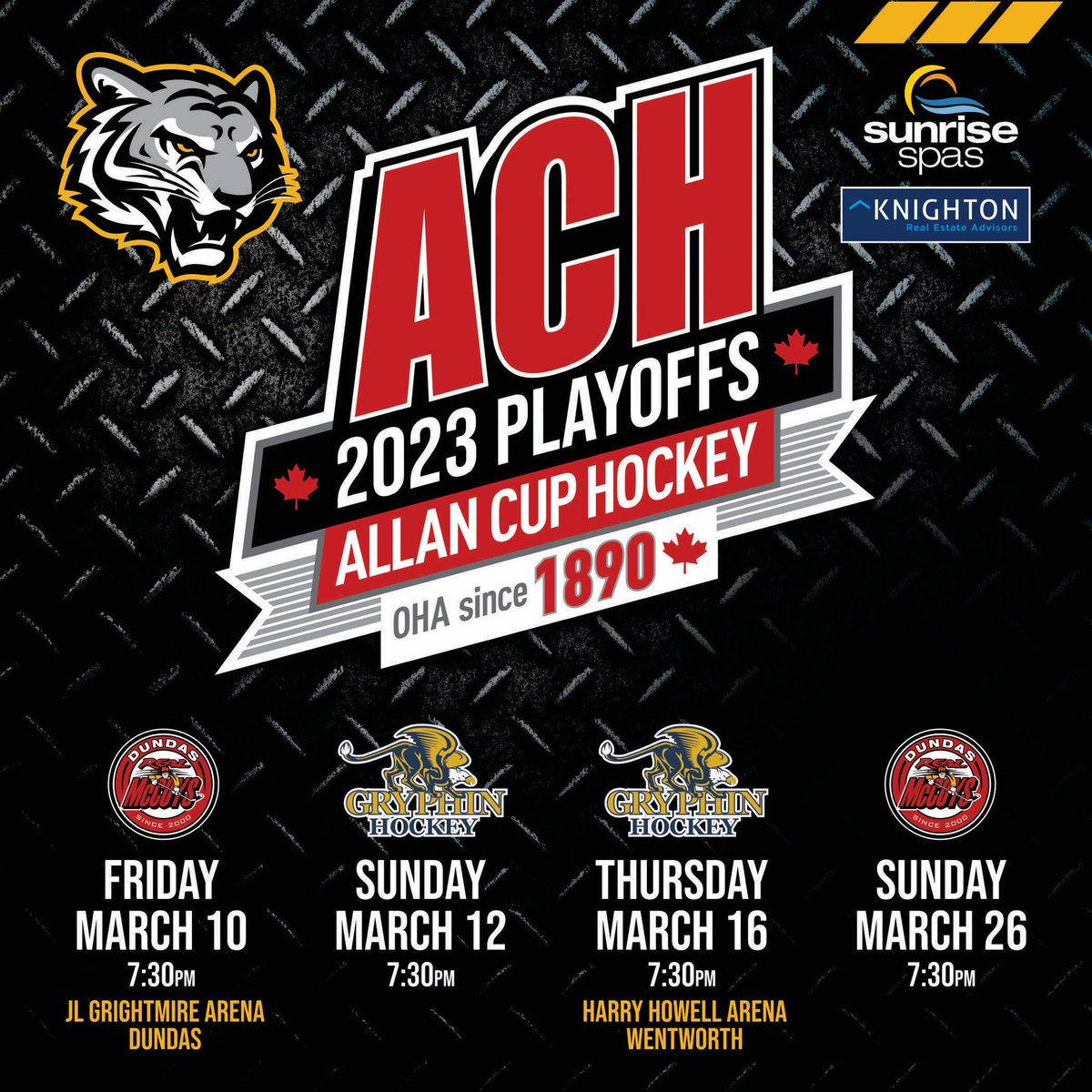 Here we go! Hope to see you at the rink to support the boys! #playoffs #allancup #roundrobin