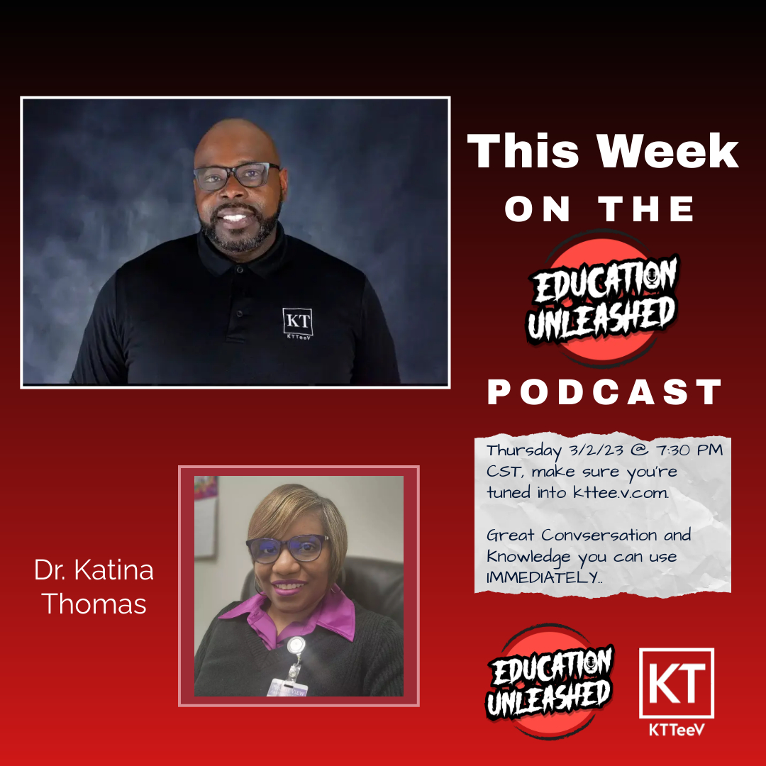 GREATboysclub's tweet image. 🎙️ Get ready for a powerful new episode of Education Unleashed! 🔥 We&apos;re excited to welcome Dr. Katina Thomas to the show to discuss how to empower students and build a more equitable education system. Don&apos;t miss it! 
#ktteev #educationunleashed #education #learning #school