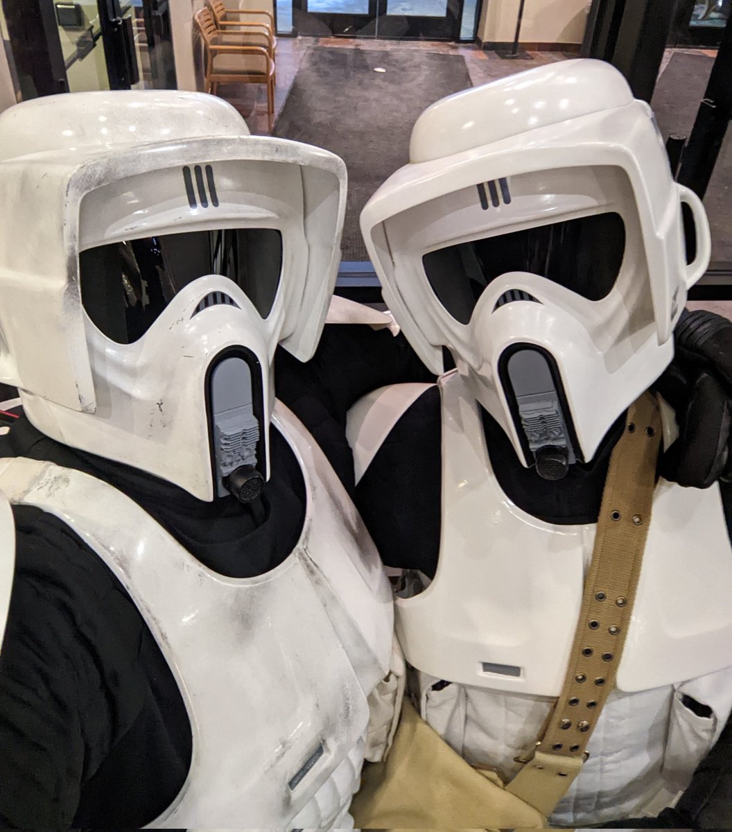 Us Scouts gotta stick together! 🏍️💨🏍️💨

#scouttrooper #501st #trooping #starwars