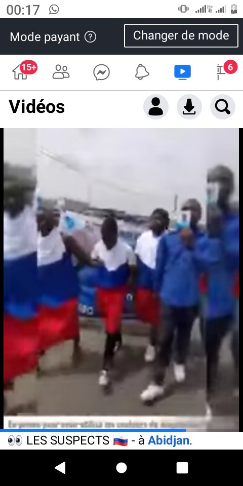 KKArmand4's tweet photo. Des ivoiriens portent le drapeau russe le samedi 25 février 2023 lors du meeting du PPA-CI le parti de l'ex-president Laurent Gbagbo. https://t.co/ydvzBRZnBi
