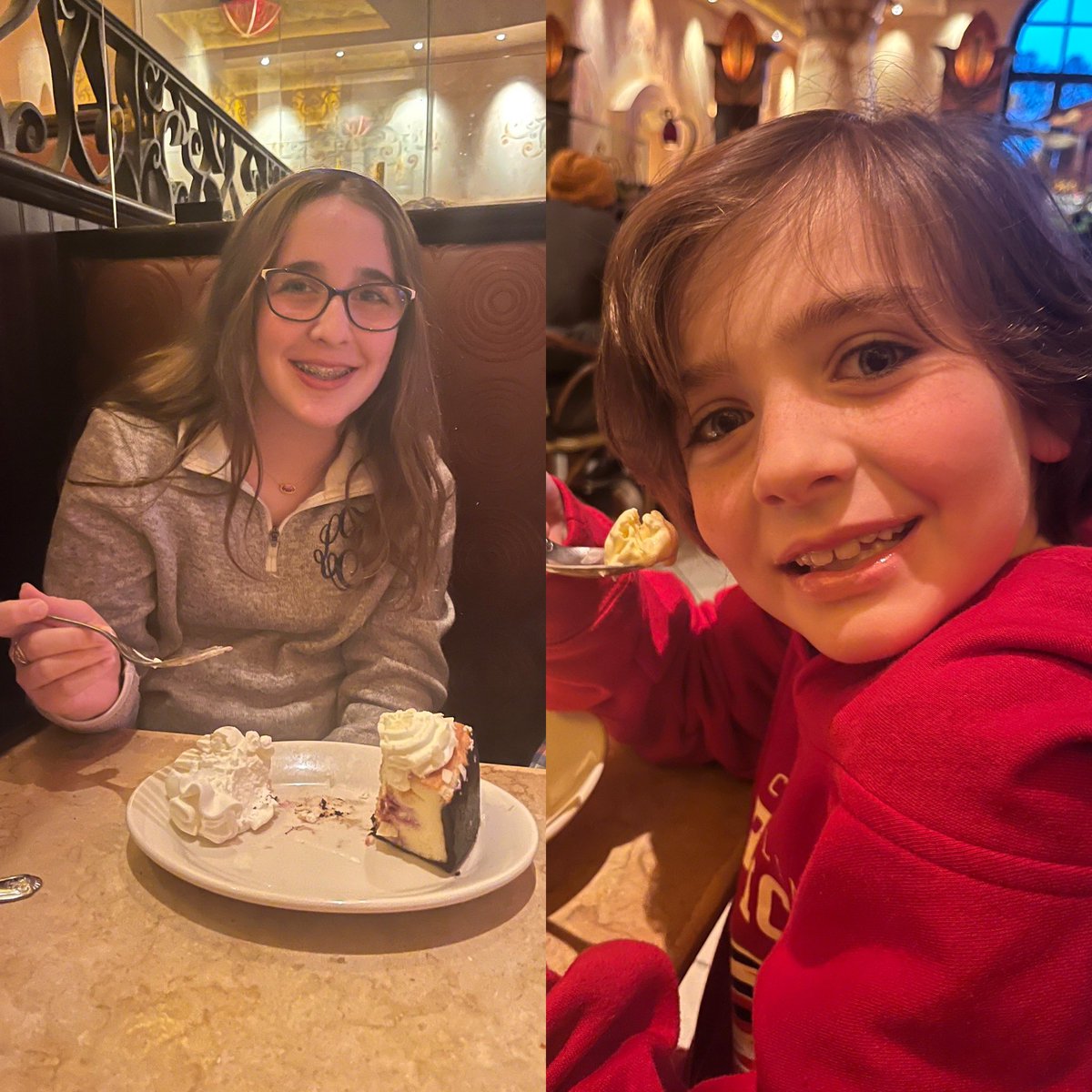 ltyson07's tweet photo. @Cheesecake + @Canes =fun times! 🏒♥️ https://t.co/dFBu22Ke3S