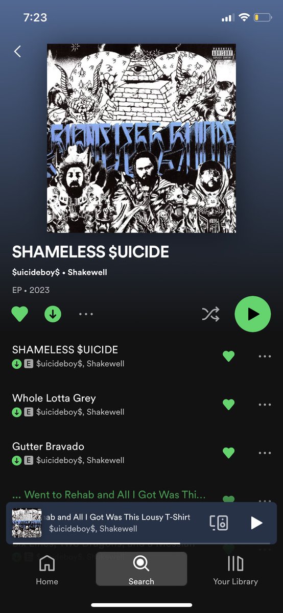 _Bekaaydg's tweet photo. This EP has been on repeat for me since it came out. Shits hard ❄️🖤 @suicideLEOPARD @suicideLEOPARD https://t.co/ehtYILVROI