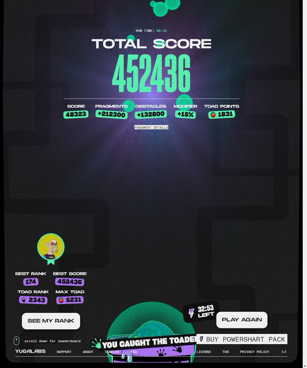 Predicting its going to be more viable for T1 passes to get companions via the Top 500 route than the Top 2k toad route. Thoughts?

- DM For Rates 🏆
<a href="/BoredApeYC/">Bored Ape Yacht Club 🍌</a>  #DookeyDash #DookeyBoosting #DookeyBoosts #DookeyBoosters