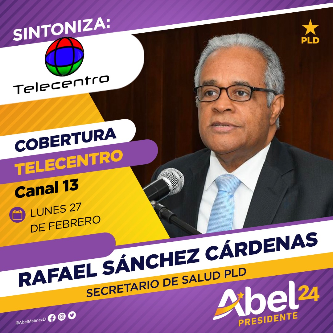 PLDenlinea's tweet photo. No te pierdas mañana la intervención de nuestro compañero #RafaelSánchezCárdenas en la plataforma Telecentro. https://t.co/DKMxHxdnhO