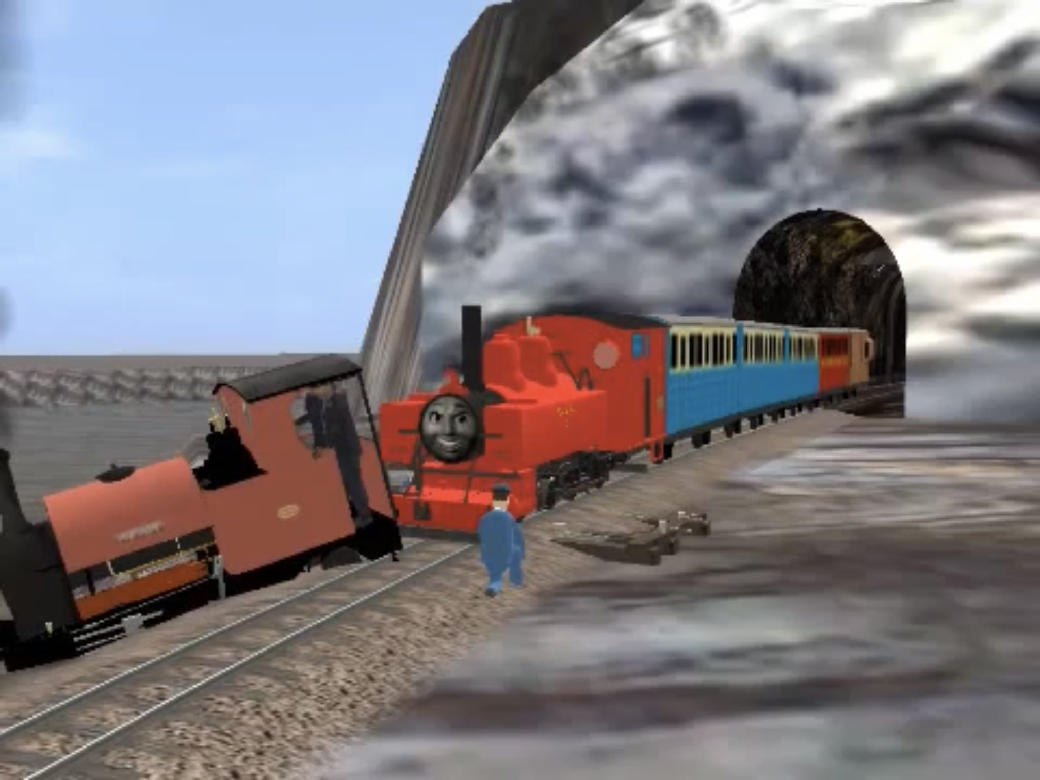 πΌππππ π³ππ’ on X: The Fastest Red Engine on Sodor (1998