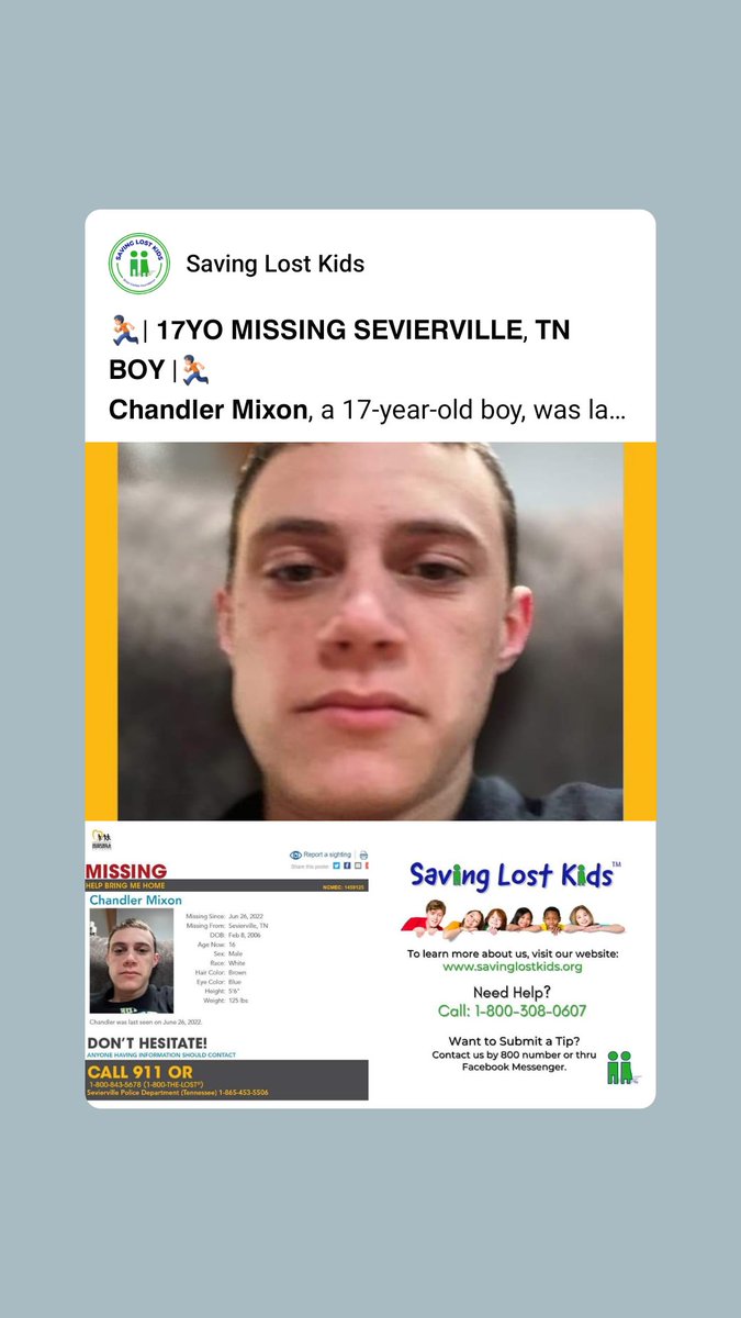 #MissingPersonsAlerts tweet media