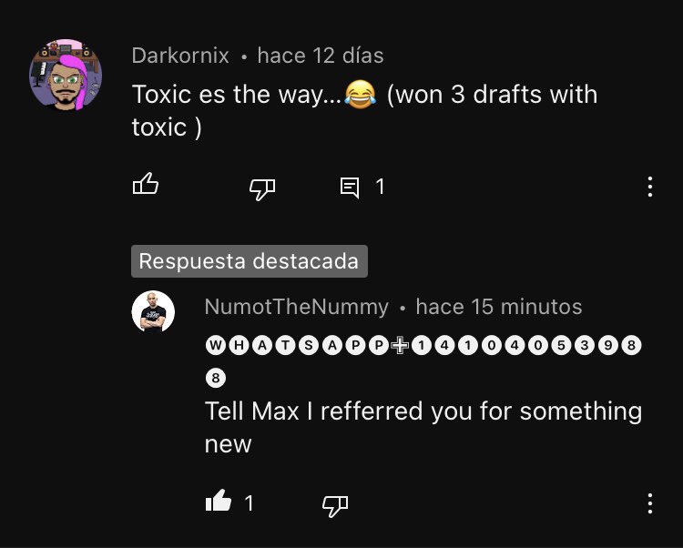 darkornix's tweet photo. Hi Nummy…that was you? Or a bot? 👀 I thought it was something about Magic but no. https://t.co/hCn5MOabms