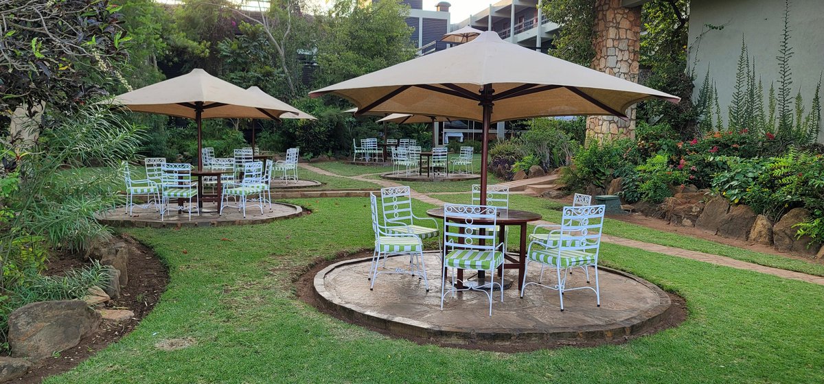 mohammedhersi's tweet photo. Your new look garden at @Taitahillresort . Taita Hills Safari Resort &amp; Spa. The safari resort with an urban feel. You can get here with ease on @MadarakaExpress  morning or afternoon train Voi. Bring your team for retreat or family weekend.  Elephants come to you @magicalkenya https://t.co/IMk8taPj3E