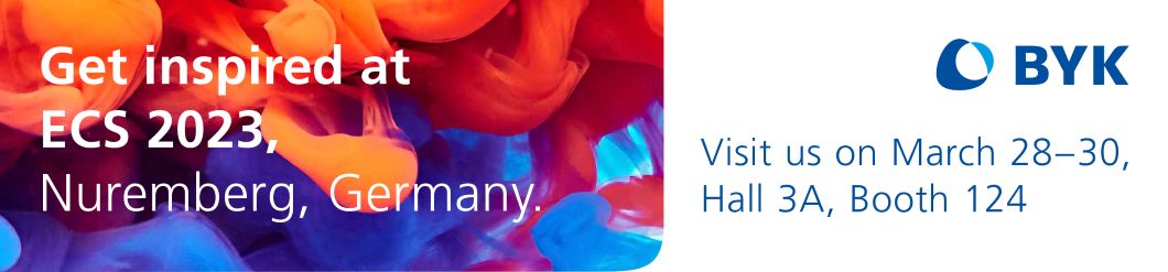 BykInstruments's tweet photo. We are looking forward to presenting BYK instruments at the European Coatings Show in Nuremberg on March 28-30. Lots of new testing solutions!
Come and visit us in Hall 3A, Booth 124
https://t.co/Rbd9TnCEH0
#BYK #BYKGardner #gloss #solidcolor #metalliccolor #ECS https://t.co/wudY4tK7Ix