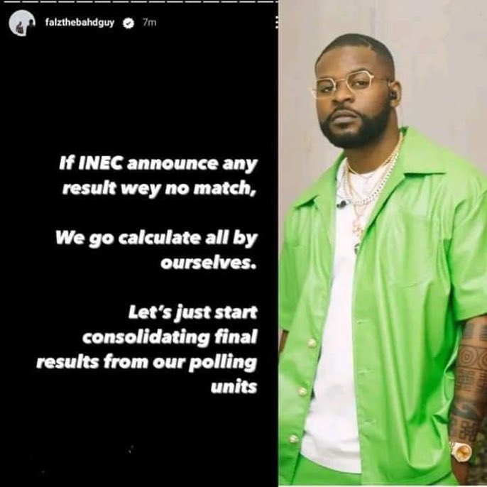God bless you #Falz #ElectionResults #protest #INECElection #INECFailedNigerians #INECiscompromised #Nigeriadecide2023 #obedient #ObiDatti2023