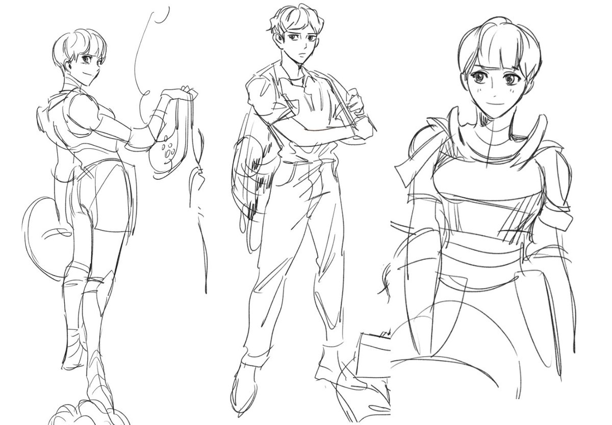 lots of levi, some d'arce, and one cahara 