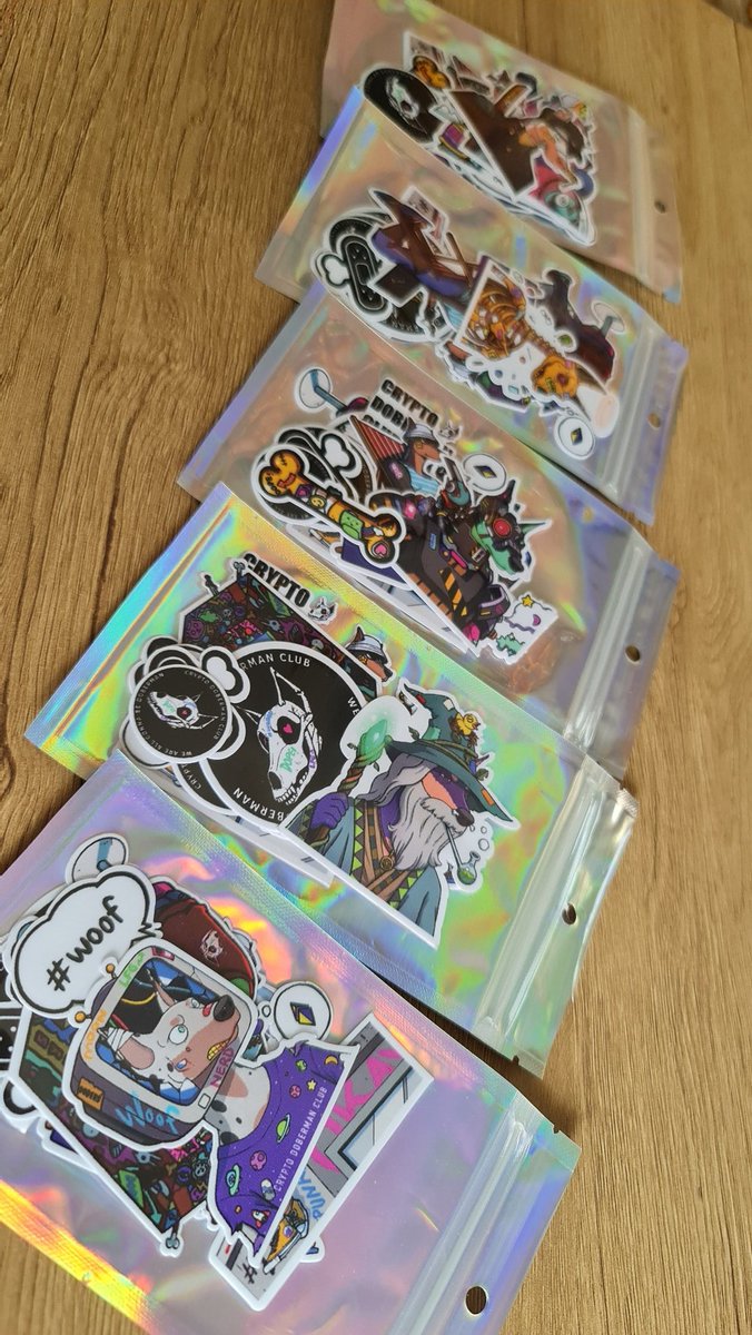 Merch set are sent to rare holders
Congrats! 🥰🥳

#woof #dobers