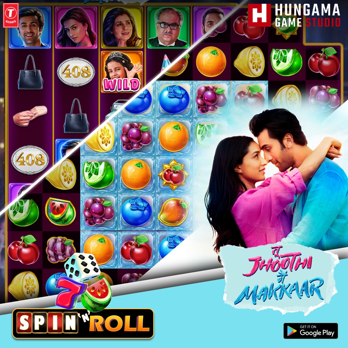 vroovygames's tweet photo. Game Mode On! Calling all the Jhoothis and Makkaars to play #SpinNRoll x #TuJhoothiMainMakkaar game.๐๐ฑ๐๐ป๐บ๐ป
Download to play the #MiniGame game now: https://t.co/V974VNVNsV
#RanbirKapoor #ShraddhaKapoor #LetsGetGaming #Gaming #Game #MobileGame https://t.co/R18ZWi1Nr0