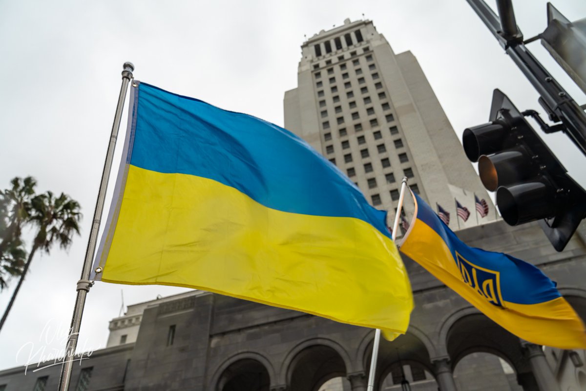 Over the weekend we took part in events marking the anniversary of the full-scale Russian aggression on Ukraine. Together with the consular corps in Los Angeles, Congresswomen <a href="/sydneykamlager/">Sydney Kamlager</a>, and representatives of the 🇺🇦, 🇱🇹, 🇱🇻,🇦🇲diaspora, we express our #SupportWithUkraine.