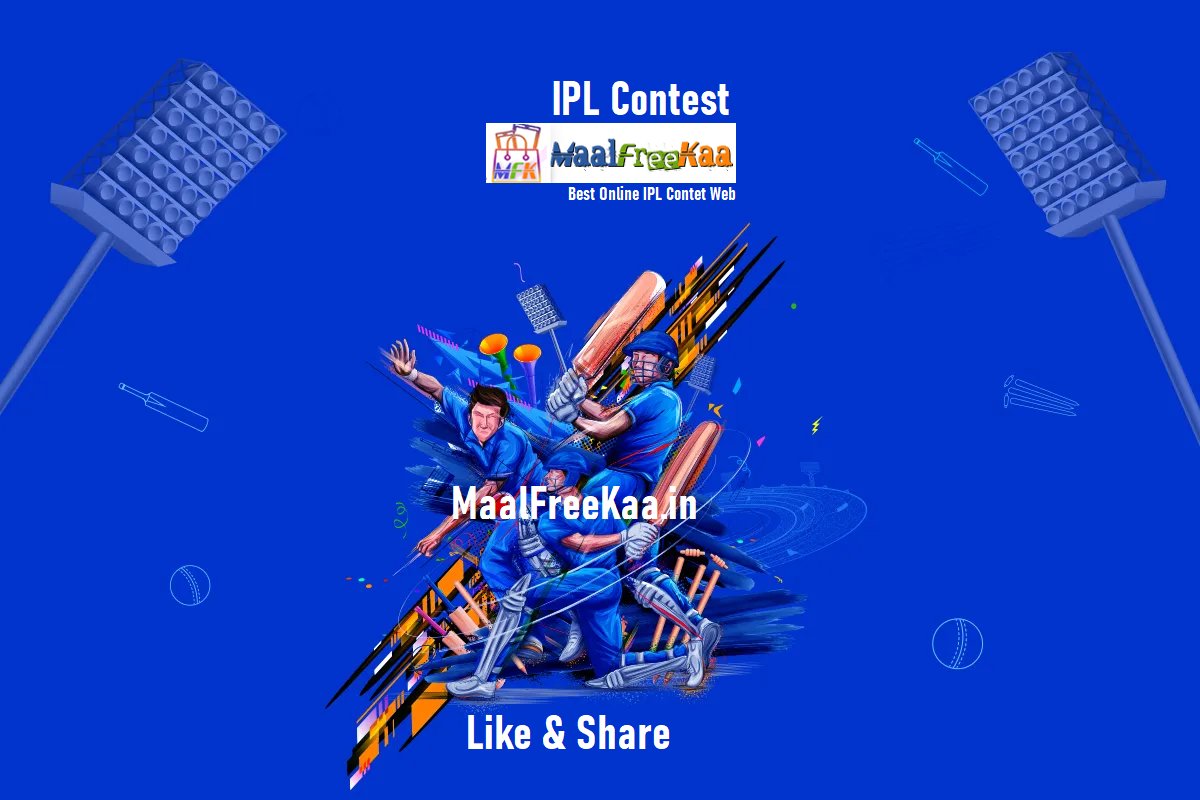 MaalFreeKaa's tweet photo. IPL on the way are you ready to Play Contest and Win Prizes..
#IPLContest #IPLFantasy #IPLPrize #IPLLive #IPLGame #IPLNews #IPLWin #IPLWinner
Save Your Time and Bookmark #MaalFreeKaa
https://t.co/SnD8oJVVX4 https://t.co/SWJRI5i3Wf
