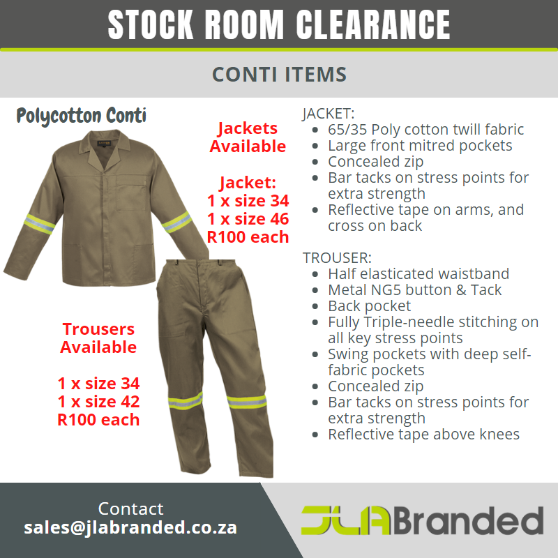 jlaservices's tweet photo. February is financial year end, so we clearing out the stock room of some items.
Please see specs & pricing for items available. Only items in the ads are available at these prices.
For more info, please contact sales@jlabranded.co.za
#JLABranded #JoburgEnterprises https://t.co/ehASfhbZXS