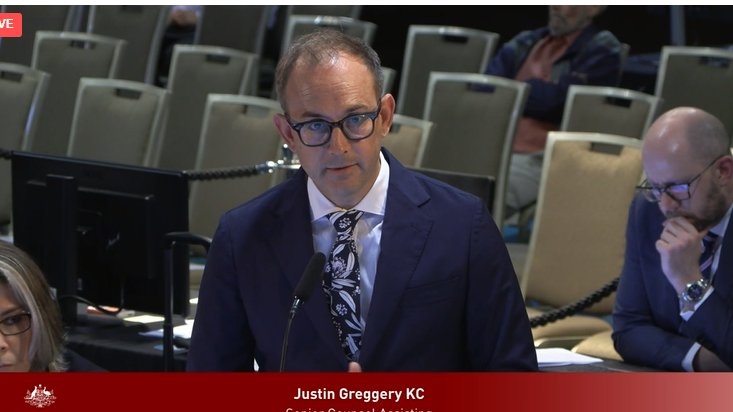 rationalbitch's tweet image. #RobotDebtRC  Can anyone feel #JustinGreggery &apos;s pissed offness through the screen.... This kids was Cheif of staff and from his evidence does nothing all day and sits in isolation box...